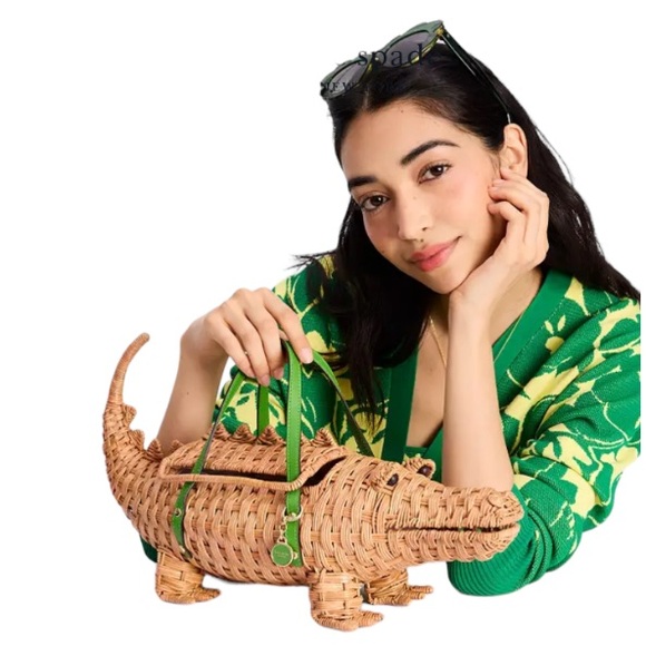 Kate Spade SWAMPED WICKER 3D Alligator - Picture 8 of 14